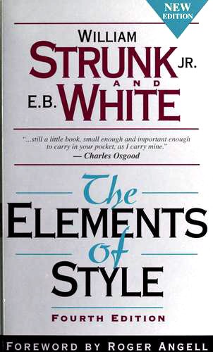 Cover of The Elements of Style