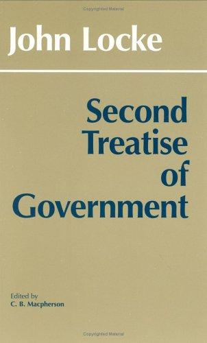 Cover of Second Treatise of Government